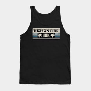 High On Fire Mix Tape Tank Top